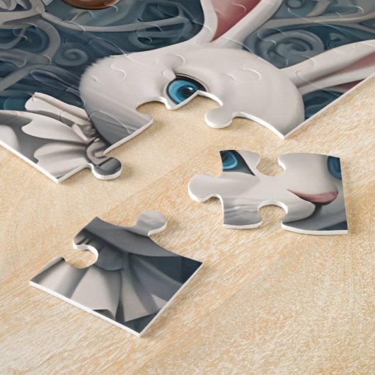 Alice in Wonderland Puzzle Legpuzzel (Zijkant)