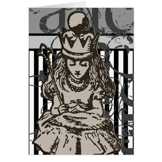 Alice in Wonderland Queen Alice Grunge (Voorkant)