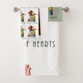 Alice in Wonderland Queen of Hearts Bad Handdoek (Insitu)