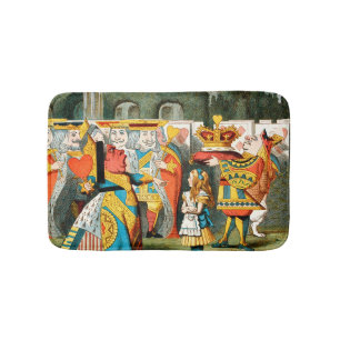 Alice in Wonderland Queen of Hearts Badmat