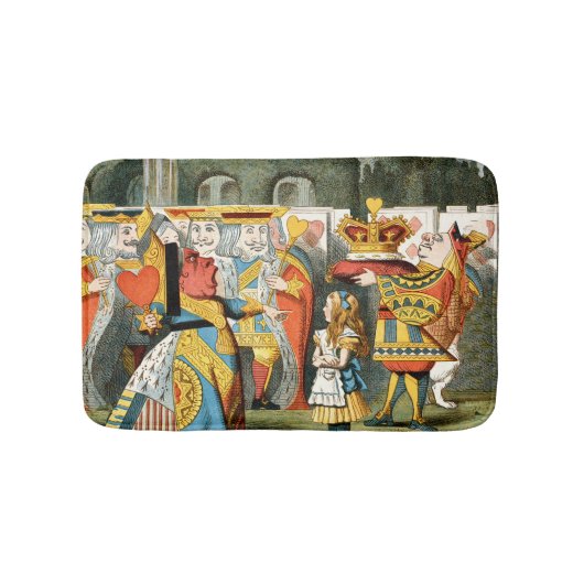 Alice in Wonderland Queen of Hearts Badmat (Voorkant)