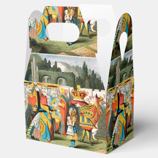 Alice in Wonderland Queen of Hearts Bedankdoosjes (Geopend)