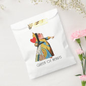 Alice in Wonderland Queen of Hearts Bedankzakje (Gezegeld)