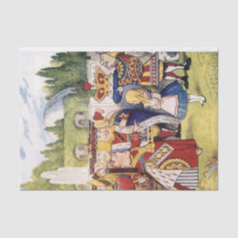 Alice in Wonderland Queen of Hearts Decoupage Tissuepapier