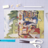 Alice in Wonderland Queen of Hearts Decoupage Tissuepapier (Craft)
