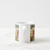 Alice in Wonderland Queen of Hearts Espresso Kop (Achterkant)