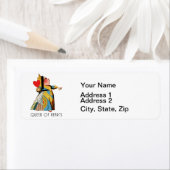 Alice in Wonderland Queen of Hearts Etiket (Insitu)