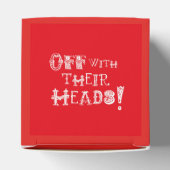 Alice in Wonderland Queen of Hearts Favor Box Bedankdoosjes (Bovenkant)