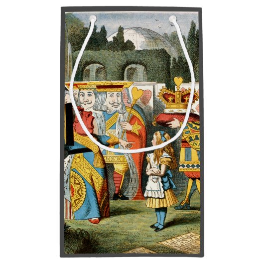 Alice in Wonderland Queen of Hearts Klein Cadeauzakje (Achterkant)