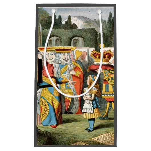 Alice in Wonderland Queen of Hearts Klein Cadeauzakje (Voorkant)
