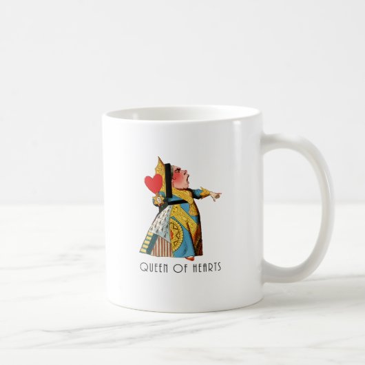 Alice in Wonderland Queen of Hearts Koffiemok (Rechts)