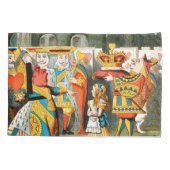 Alice in Wonderland Queen of Hearts Kussensloop (Achterkant)