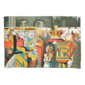 Alice in Wonderland Queen of Hearts Kussensloop (Voorkant)