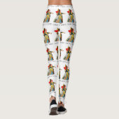 Alice in Wonderland Queen of Hearts Leggings (Achterkant)