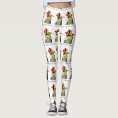 Alice in Wonderland Queen of Hearts Leggings (Voorkant)