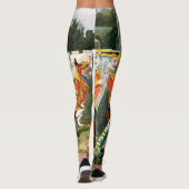 Alice in Wonderland Queen of Hearts Leggings (Achterkant)