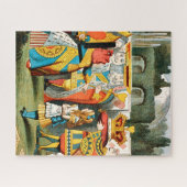 Alice in Wonderland Queen of Hearts Legpuzzel (Horizontaal)