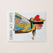 Alice in Wonderland Queen of Hearts Legpuzzel (Horizontaal)