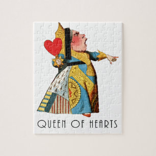 Alice in Wonderland Queen of Hearts Legpuzzel