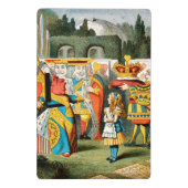 Alice in Wonderland Queen of Hearts Mini Klembord (Achterkant)