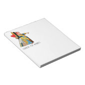Alice in Wonderland Queen of Hearts Notitieblok (Schuin)