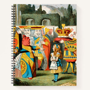 Alice in Wonderland Queen of Hearts Notitieboek