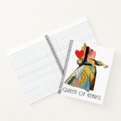 Alice in Wonderland Queen of Hearts Notitieboek (Binnen)