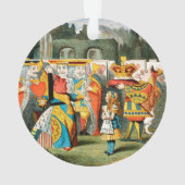 Alice in Wonderland Queen of Hearts Ornament (achterkant)