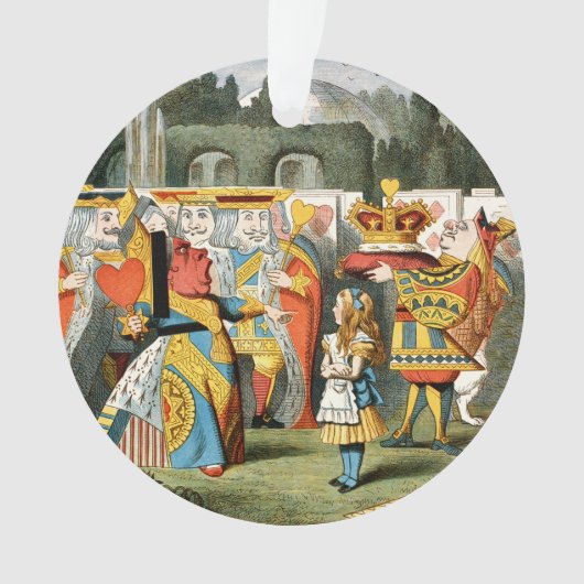 Alice in Wonderland Queen of Hearts Ornament (voorkant)