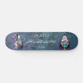  Alice in Wonderland Queen of Hearts Persoonlijk Skateboard (Horizontaal)