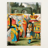 Alice in Wonderland Queen of Hearts Planner (Voorkant)