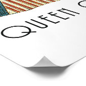 Alice in Wonderland Queen of Hearts Poster (Hoek)