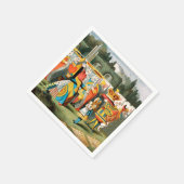 Alice in Wonderland Queen of Hearts Servet (Hoek)