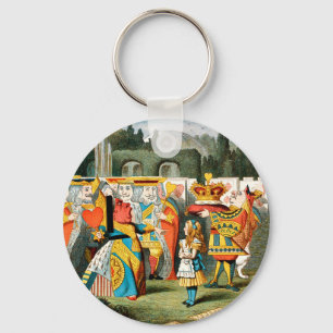 Alice in Wonderland Queen of Hearts Sleutelhanger