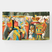 Alice in Wonderland Queen of Hearts Spandoek (Horizontaal)