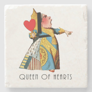 Alice in Wonderland Queen of Hearts Stenen Onderzetter