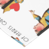 Alice in Wonderland Queen of Hearts Tafelkleed (Gekanteld)