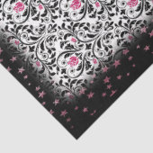 Alice in Wonderland Queen of Hearts Teapot Tissuepapier (Detail)