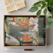 Alice in Wonderland Queen of Hearts Tissuepapier (Geschenk)