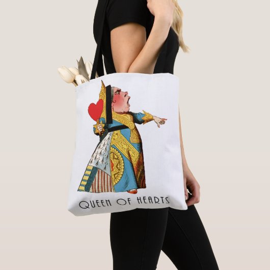 Alice in Wonderland Queen of Hearts Tote Bag (Dichtbij)