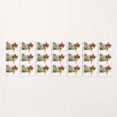 Alice in Wonderland Queen of Hearts Yogamat (Voorkant (horizontaal))