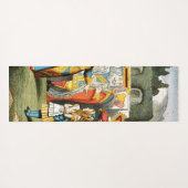 Alice in Wonderland Queen of Hearts Yogamat (Achterkant (horizontaal))