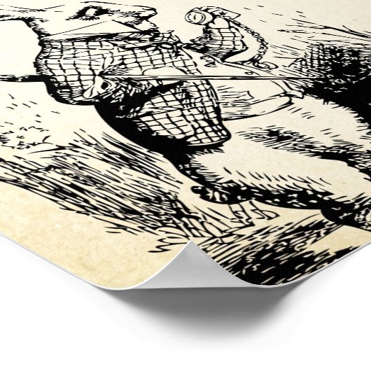 Alice in Wonderland Quote - De Hurrier die ik ga - Poster (Hoek)