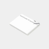 Alice in Wonderland Quote Shirt Curiouser Lewis Post-it® Notes (Schuin)