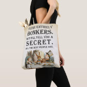 Alice in Wonderland Quote Tote Bag (Dichtbij)