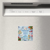 Alice in Wonderland Quote - Verbeelding Magneet (Insitu (Vaatwasser))