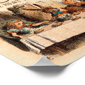 Alice in Wonderland Quote - Youre Complete Bonkers Poster (Hoek)