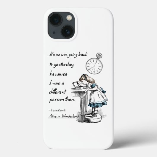 Alice in Wonderland Quotes Case-Mate iPhone Case (Achterkant)
