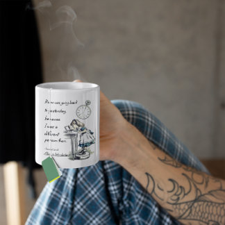 Alice in Wonderland Quotes Koffiemok