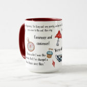 Alice in Wonderland Quotes Mok (Voorkant links)